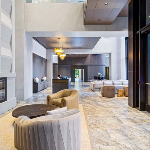 front desk with concierge services